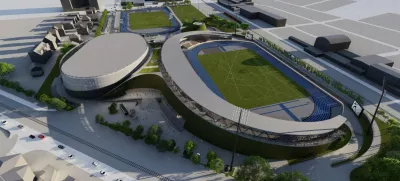 Atletski center Ljubljana - prenova stadiona ŽAK - atletski stadion v Šiški