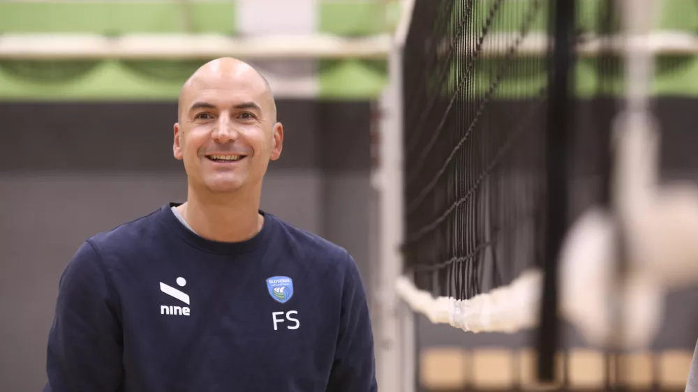 trener Fabio Soli21.05.2025  - odbojka trenink odbojkarske reprezentanceFoto: Luka Cjuha