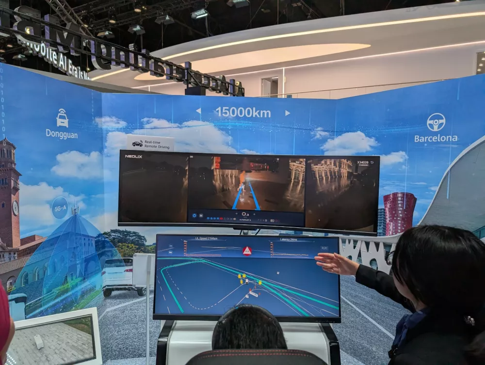 Daljinska vožnja vozila.