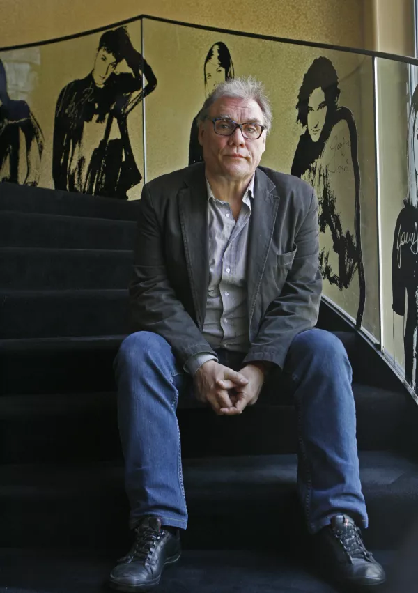 ﻿Boris Kobal, režiser, igralec in humorist, //FOTO: Tomaž SkaleOPOMBA: ZA OBJAVO V PRILOGI – DNEVNIKOV OBJEKTIV - INTERVJU 2013 / Foto: Tomaž Skale