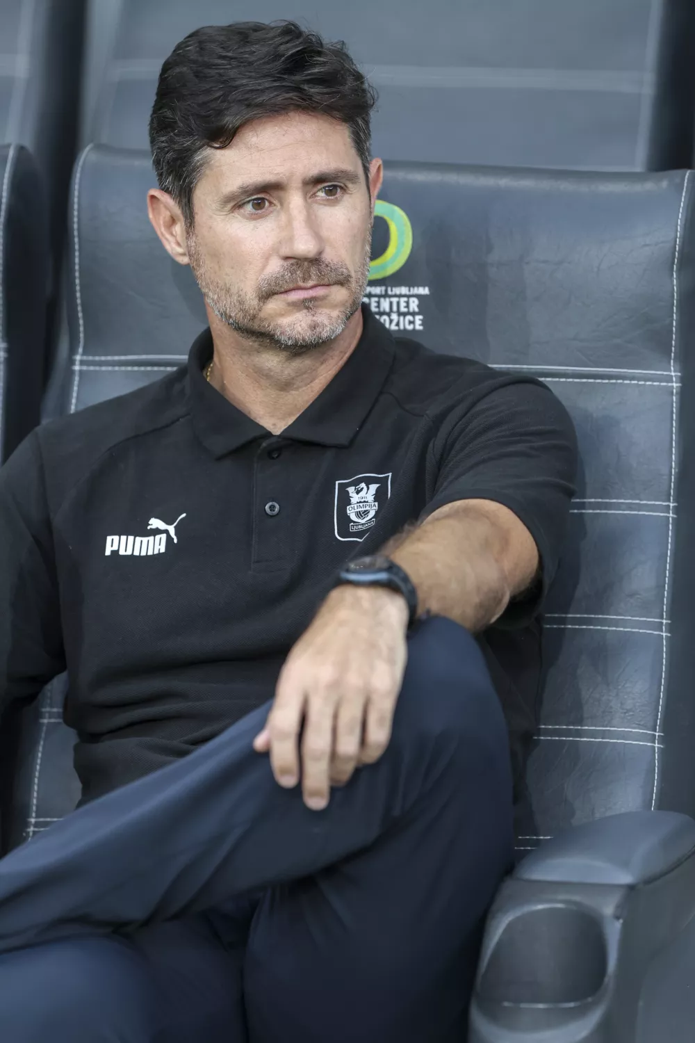 trener Olimpije Victor Sanchez del Amo- 19.07.2024 - 1. SNL - nogomet - Olimpija: Primorje //FOTO: Jaka Gasar