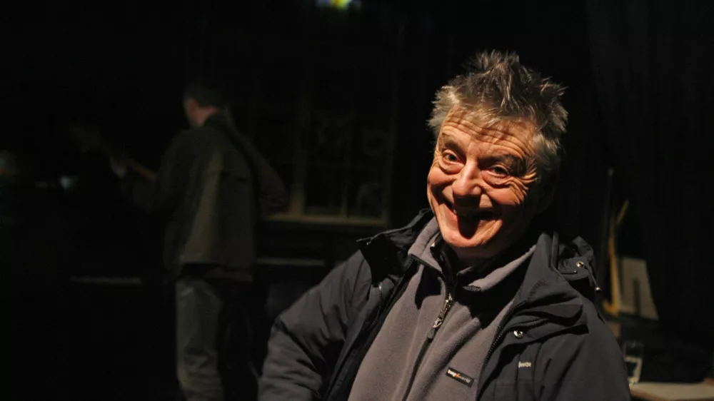 Andrej Rozman Roza, pesnik, pisatelj, dramatik, igralec in prevajalec//FOTO: Bojan Velikonja