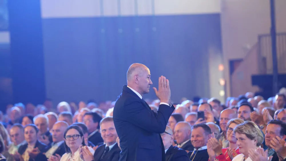 24.05.2025 - kongres SDS Ormož - Janez JanšaFoto: Sašo Bizjak/Večer