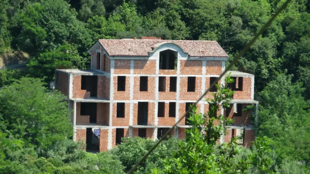 Vila Ivana Zidarja v Fiesi. Foto: Nataša Bucik Ozebek