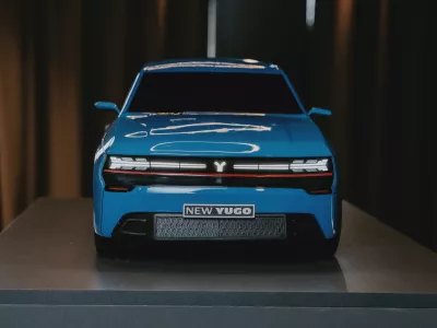 Še najbolj se novi yugo od starega razlikuje pri prednji maski