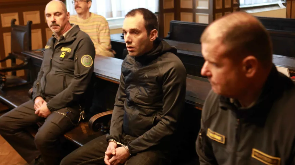 12.03.2025 - sodišče, obtoženi Anže JavornikFoto: Tomaž Skale