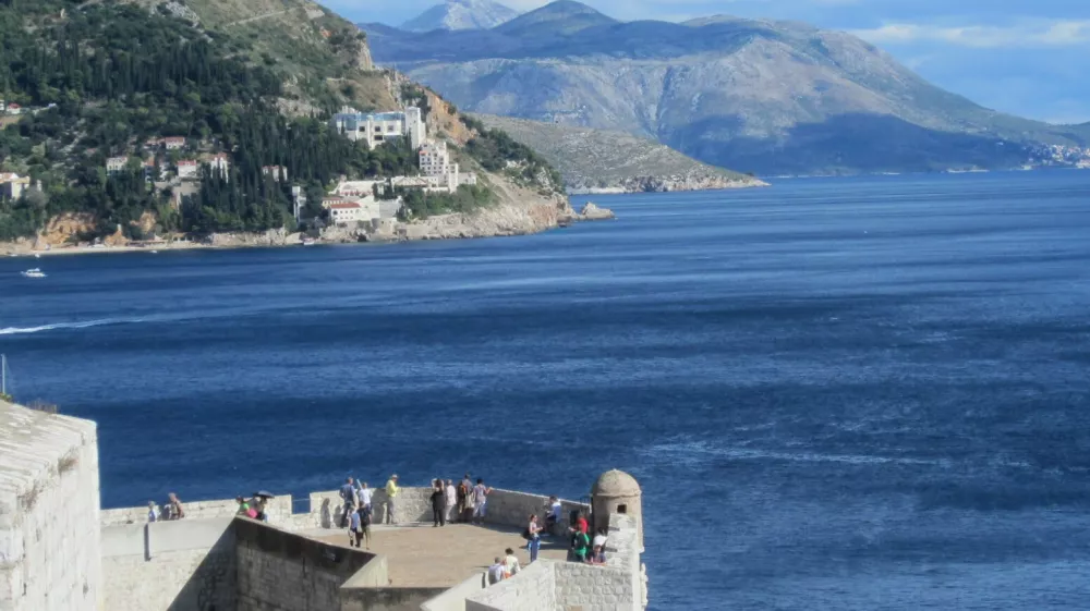 Hrvaška, Dubrovnik, obzidje. Foto: Tatjana Pihlar 