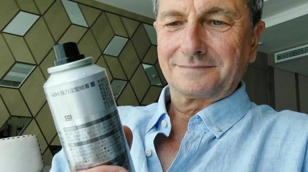 Borut Pahor je na Kitajskem doživel nenavadno izkušnjo. F instagram Boruta Pahorja