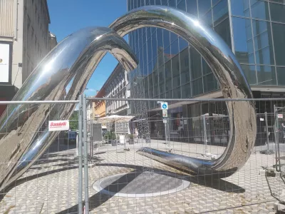 vodna fontana - Slovenska Tomšičeva