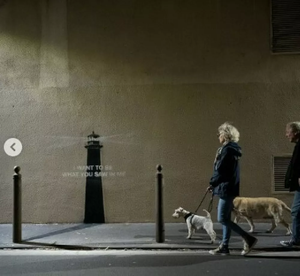 Banksy grafit Marseille Foto: Instagram/@banksy