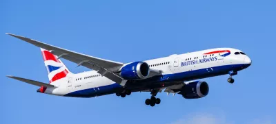 Letalo boeing 787 letalske družbe British Airways