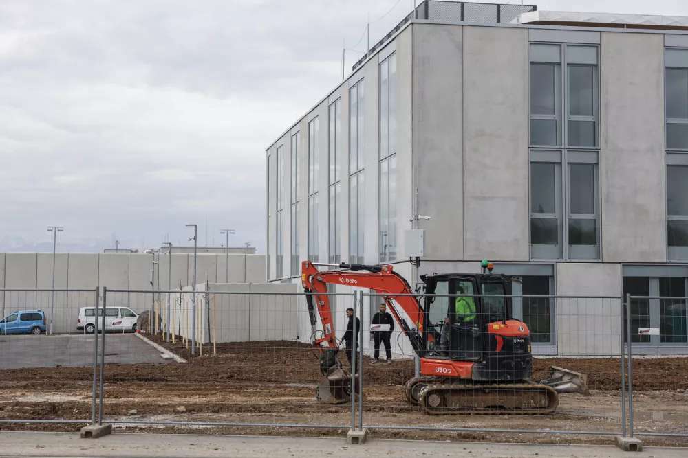 - 17.04.2025 - gradnja novega zapora v Ljubljani//FOTO: Jaka Gasar / Foto: Jaka Gasar