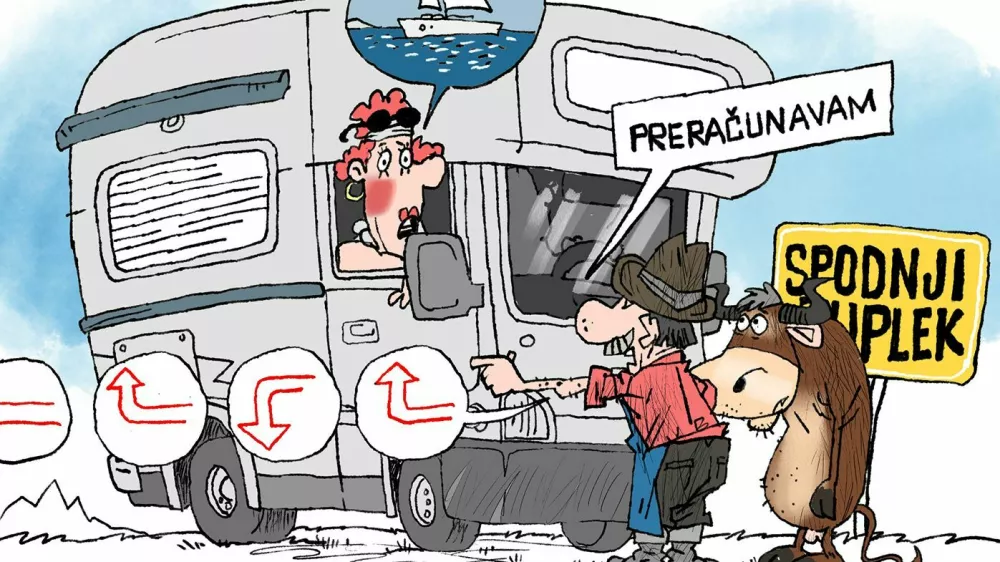 Ilustracija Jože Trobec / Foto: Jože Trobec