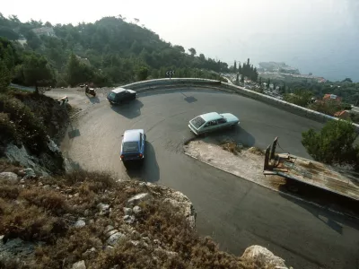 Pogled na cesto, ki je bila usodna za monaško kneginjo. / Foto: Profimedia via dpa