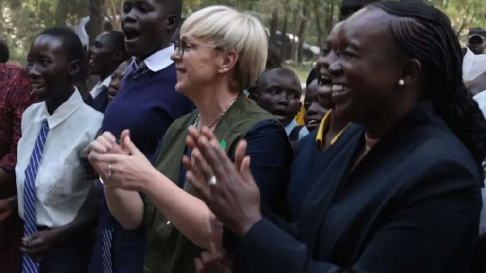 Nataša Pirc Musar, obisk Kenije