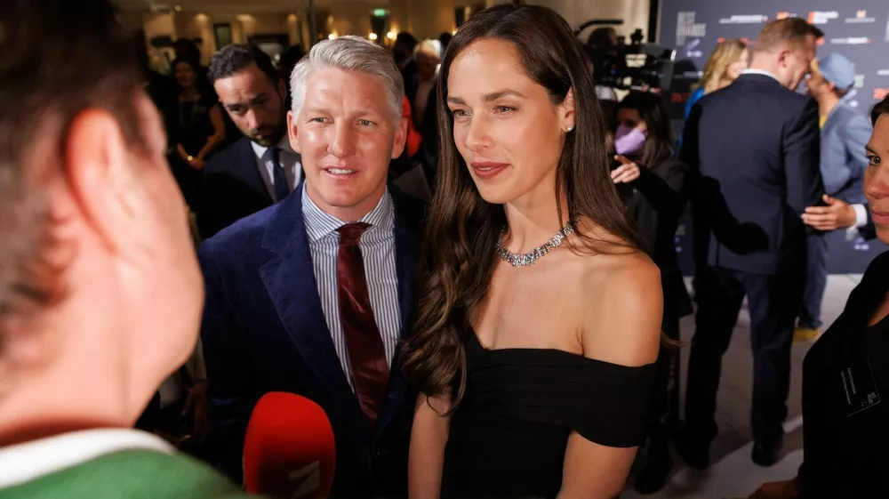 Bastian Schweinsteiger in Ana Ivanović, Foto: Profimedia