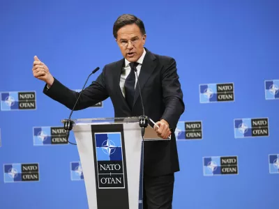 Sredstva za obrambo bo treba močno povišati, pravi Mark Rutte, generalni sekretar zavezništva. Foto: AP