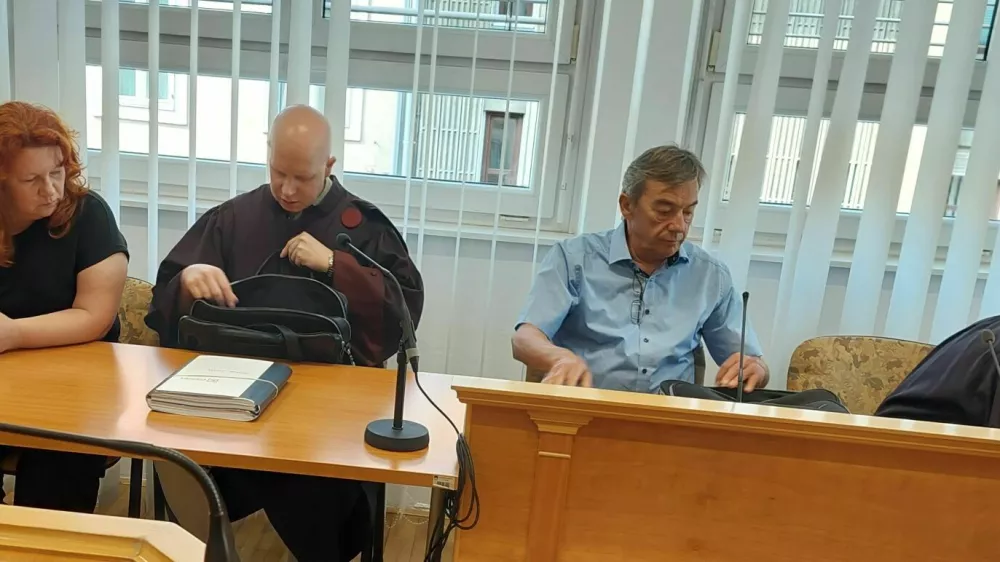 Radovanu Cinku in Damjani Šumlak tožilstvo očita tri nadaljevana kazniva dejanja poslovne goljufije. Foto: Mojca Marot