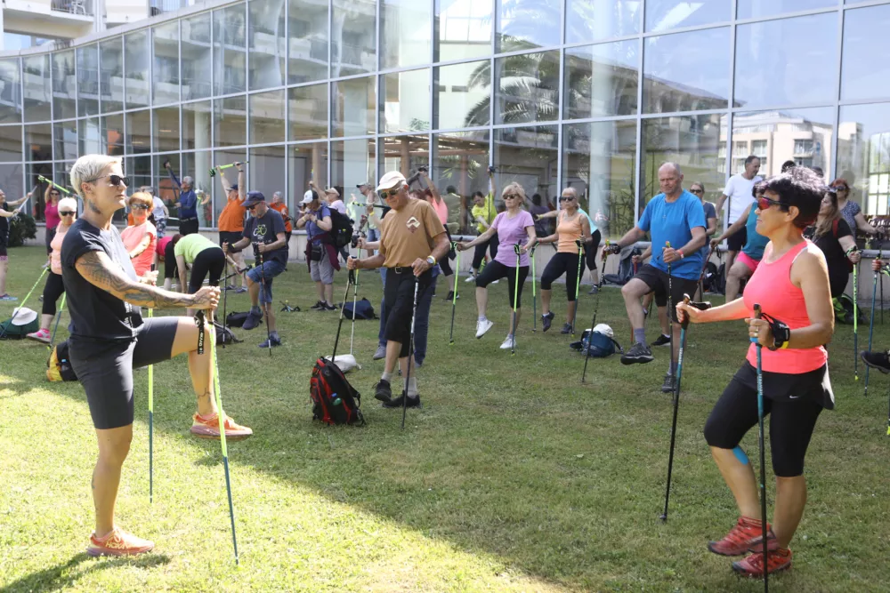 07.06.2025 - Dan nordijske hoje in druženje z Nedeljskim v Termah Čatež- nordijska hoja - Terme ČatežFoto: Luka Cjuha