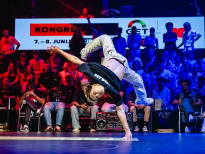 Ljubljana gosti enega najbolj odmevnih uličnih plesnih festivalov. Foto: Nik Bertoncelj