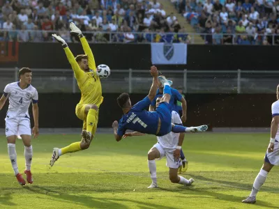 Benjamin Verbič10.6.2025 nogomet prijateljska tekma Slovenija Bih Bosna in Hercegovina - Stadion CeljeFoto: Luka Cjuha