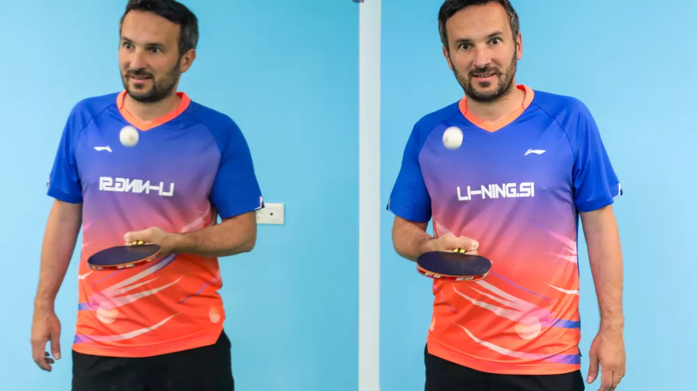 10.06.2025. - Bojan Tokić. slovenski namizno teniški igralec.//FOTO: Bojan Velikonja