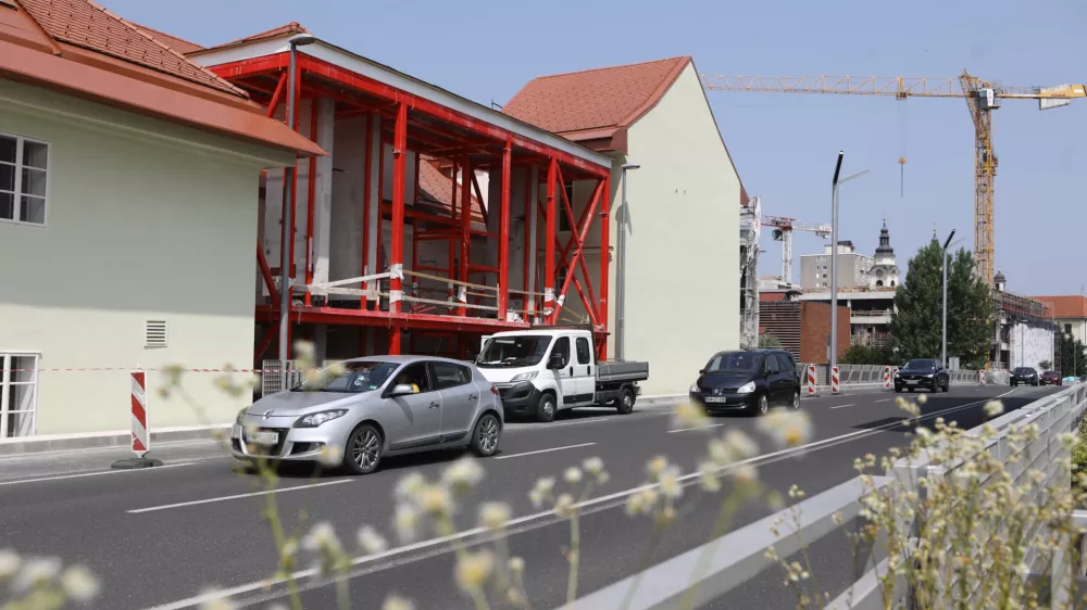 11.06.2025 - Palača Cukrarna- gradbišče - prenova stavbeFoto: Luka Cjuha