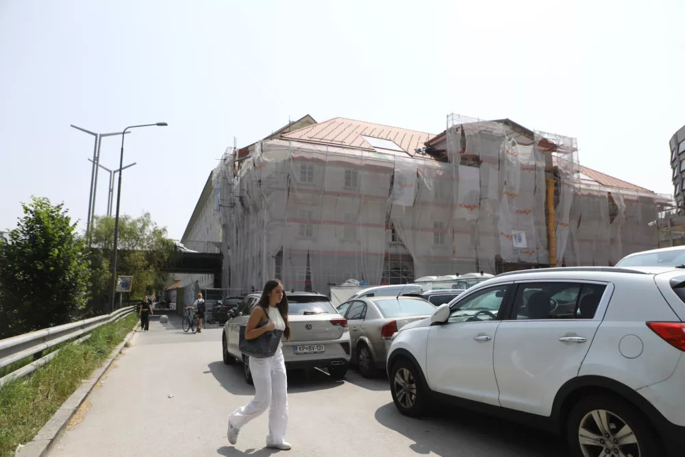 11.06.2025 - Palača Cukrarna- gradbišče - prenova stavbeFoto: Luka Cjuha