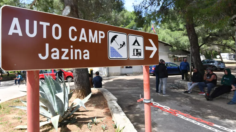 05.05.2025., Tisno - Autokamp Jazina u Tisnom. Photo: Hrvoje Jelavic/PIXSELL