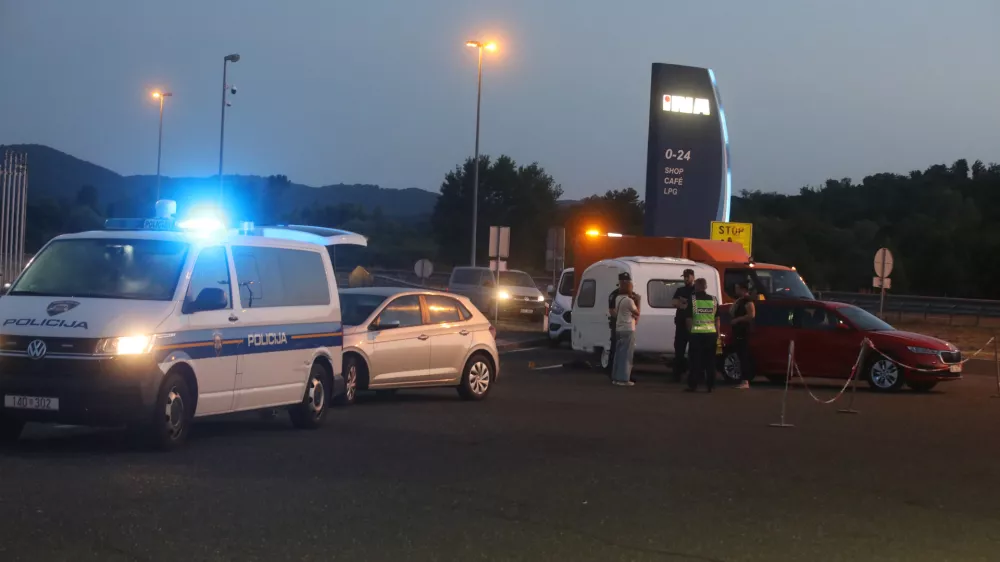 13.06.2025., Varazdin - Na autocesti A4 u smjeru Varazdina, kod odmorista Ljubescica, automobil je naletio na dijete. Ocevid je u tijeku. Photo: Vjeran Zganec Rogulja/PIXSELL