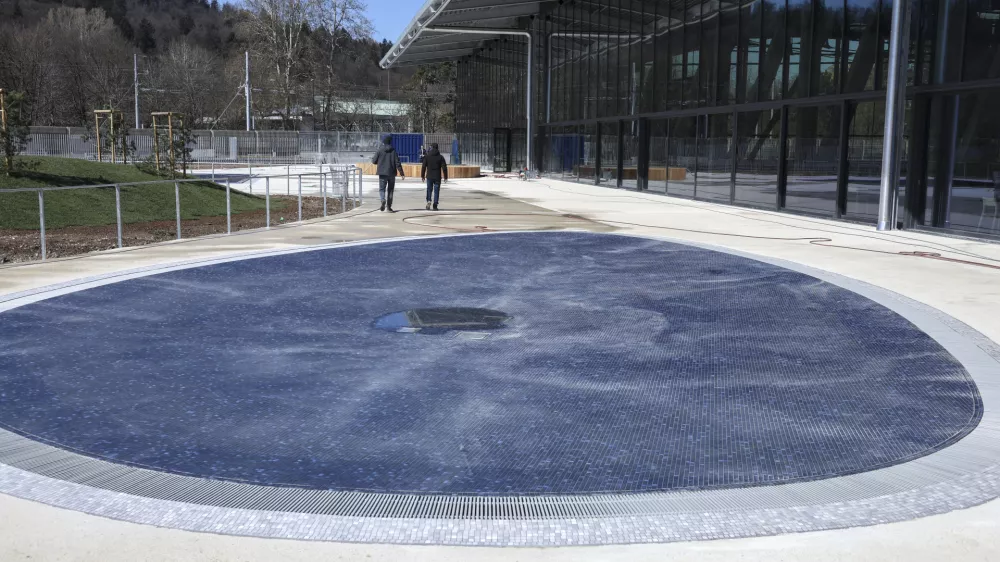 - 18.03.2025 - prenovljeni bazen Ilirija - kopališče Ilirija - zunanji otroški čofotalnik//FOTO: Jaka Gasar