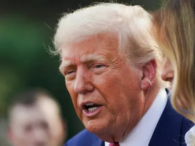 FILE PHOTO: U.S. President Donald Trump attends the Congressional Picnic at the White House in Washington, D.C., U.S., June 12, 2025. REUTERS/Nathan Howard/File Photo