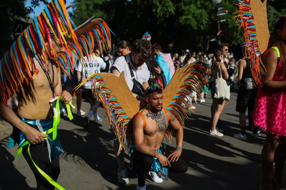 (FOTO) Parada ponosa v Ljubljani: parada kot politično dejanje in poziv k pravičnejši družbi
