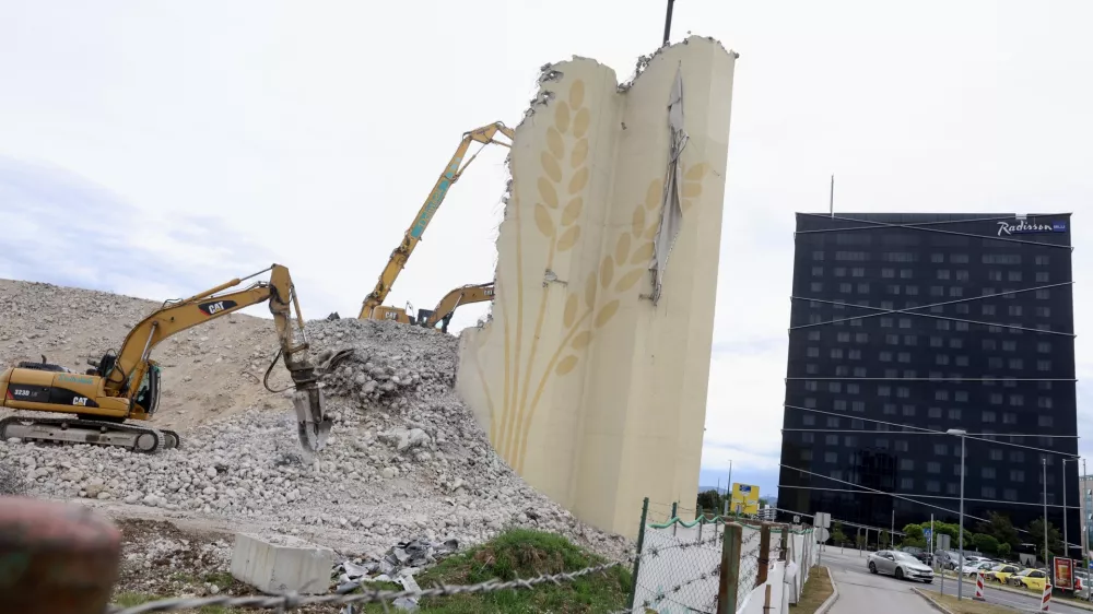 Silos Žito, BTC, rušenje silosa