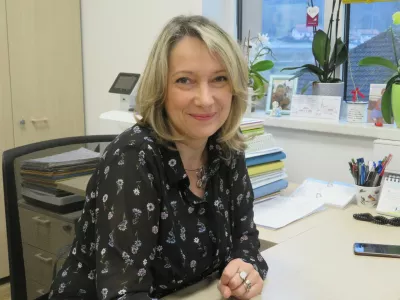 ﻿Carmen RAjer, projekt MOst, integrirana oskrba na domu, Krško. Foto: Dragana Stanković