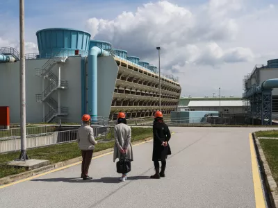 - hladilni sistem-- Energetika, elektrika, samoskrba, daljnovod — 19.04.2023 – Nuklearna elektrarna Krško (NEK), edina slovenska jedrska elektrarna, ki deluje od leta 1983 //FOTO: Bojan Velikonja