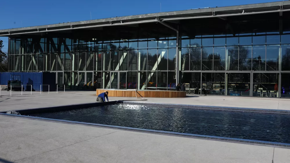 18.03.2025. Bazen Ilirija- kopališče Ilirija - zunanji otroški bazen. Foto: Bojan Velikonja