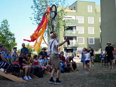 23.06.2025 28. mednarodni festival uličnega gledališča Ana Desetnica 2025, Novo BrdoFOTO: Nik Erik Neubauer