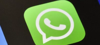 FILE - A WhatsApp icon is displayed on an iPhone, Nov. 15, 2018, in Gelsenkirchen, Germany. (AP Photo/Martin Meissner, File)