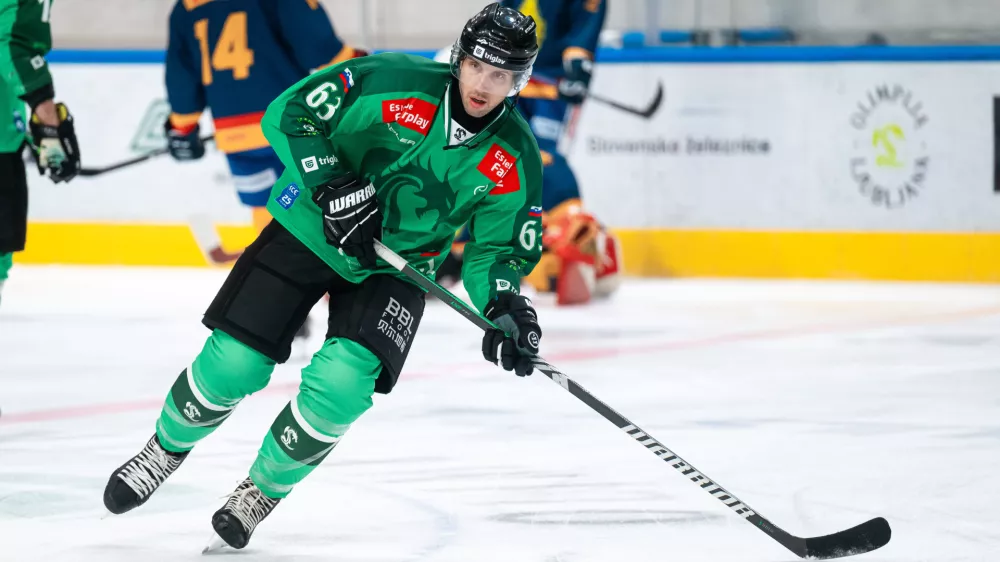 Ice Hockey, Ljubljana, HKO vs ASI 26-Dec-2024, Nick Bonino (Photo by: Domen Jancic)