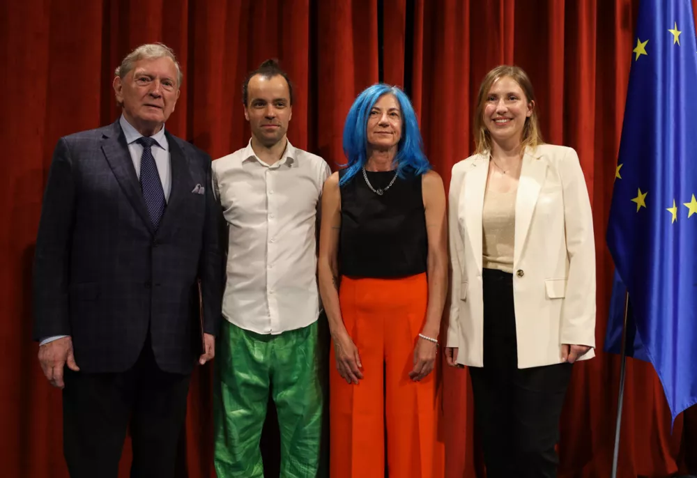 18.06.2025. Župančičeve nagrade 2025. Uroš Lajovic. Foto:Bojan Velikonja 