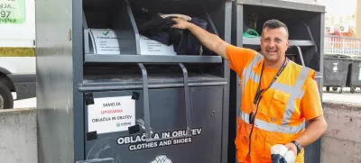 Tekstil ne sodi več v mešane odpadke