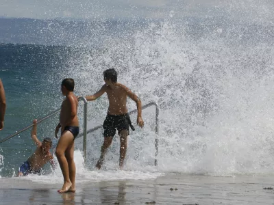 slovenska obala, Piran, Punta//FOTO: Matej Povše