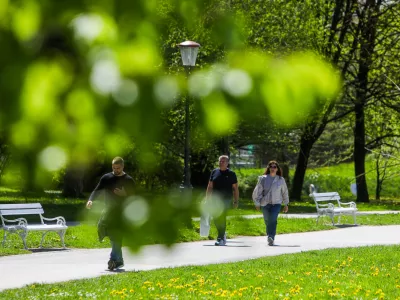 16.04.2025. Park Tivoli.Pomlad v Ljubljani.//FOTO: Bojan Velikonja