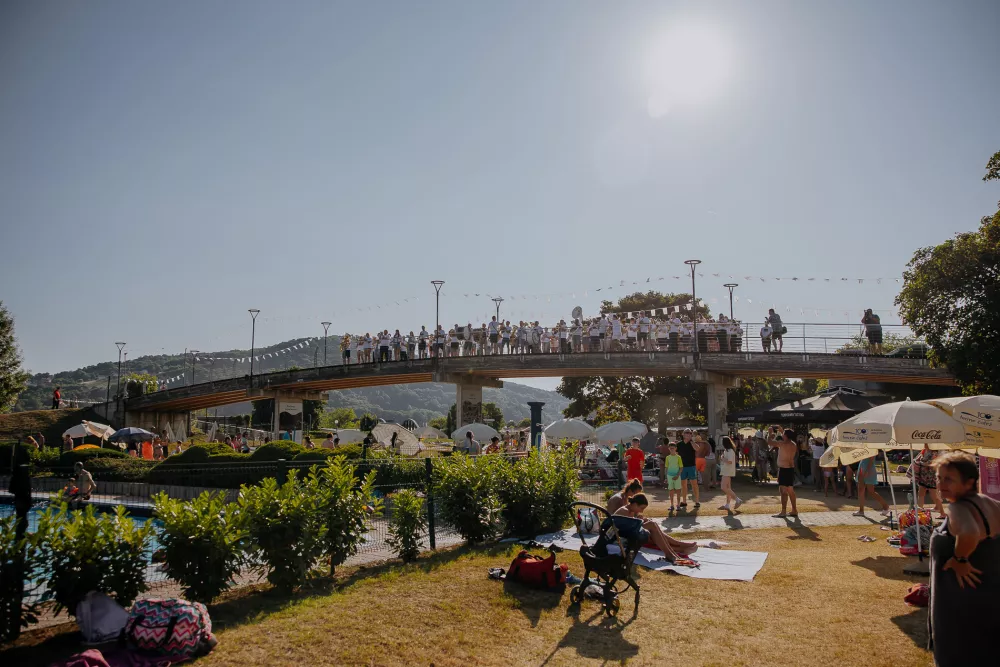 Čez cel dan je bilo pestro dogajanje tudi na poletni Termalni rivieri. 