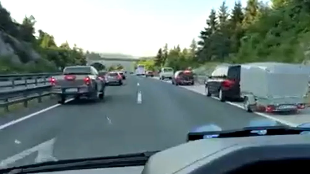 reševalni pas, primorska avtocesta