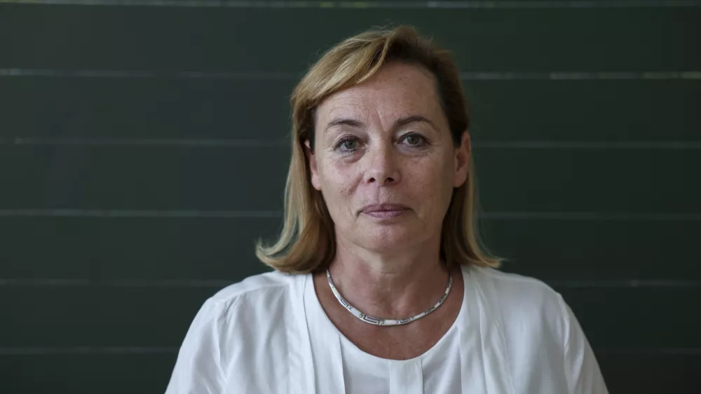 - 26.08.2024 - ravnateljica OŠ Danile Kumar Mojca Mihelič //FOTO: Jaka GasarOPOMBA: ZA OBJEKTIV - INTERVJU