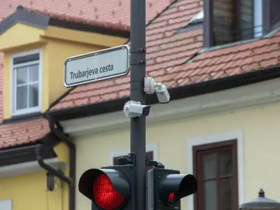 13.05.2024 - video nadzorne kamere v Ljubljani - Ljubljanska tržnica - Ljubljanska parkirišča in tržniceFOTO: Luka Cjuha