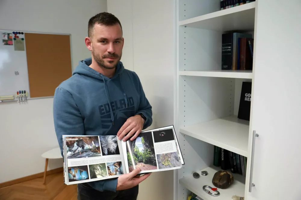 15.04.2025 - geografski inštitut Anton Melik, ledeniki, Jure TičarFoto: Tomaž Skale  / Foto: 