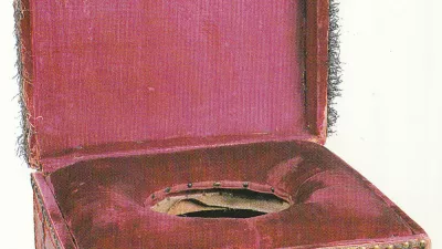 Kraljevo stranišče okoli leta 1650 / Foto: Wikipedia